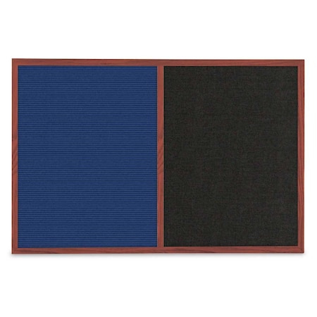 Slim Style Indoor Enclosed Corkboard,36